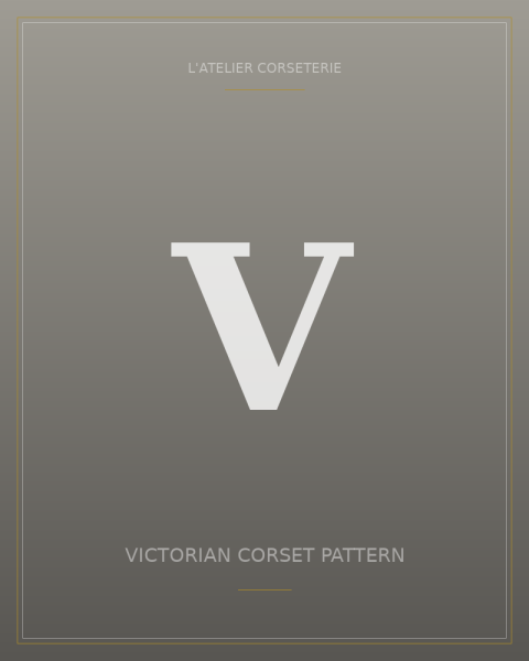 Victorian corset pattern