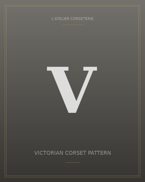 Victorian corset pattern